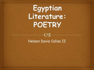 Nelson Davis Calisa II
 