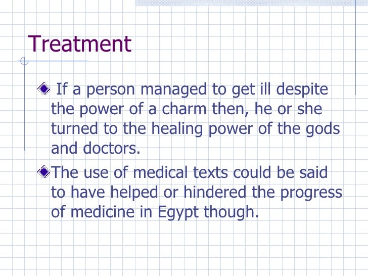 Egyptian Medicine 1