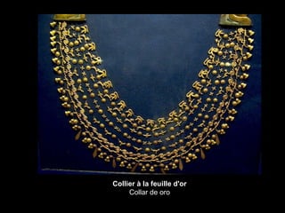 Vautour en or Buitre de oro 