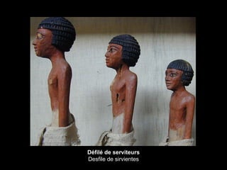 Statuette du dieu Bès Estatuilla del dios Bes 