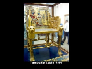 Tutânkhamun Golden Throne 