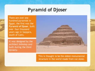 Egypt pyramid | PPTX