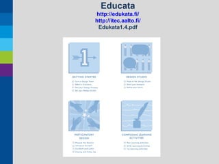 Educata
http://edukata.fi/
http://itec.aalto.fi/
Edukata1.4.pdf

 