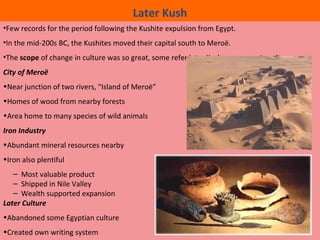 Kushite Language Egypt notes 1 | PPT