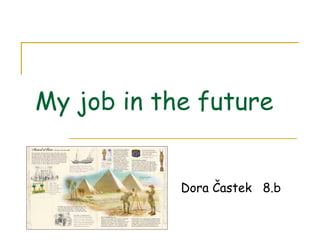 My job in the future


            Dora Častek 8.b
 
