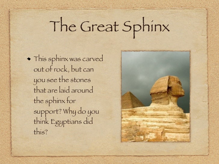 Egypt presentation 4th grade