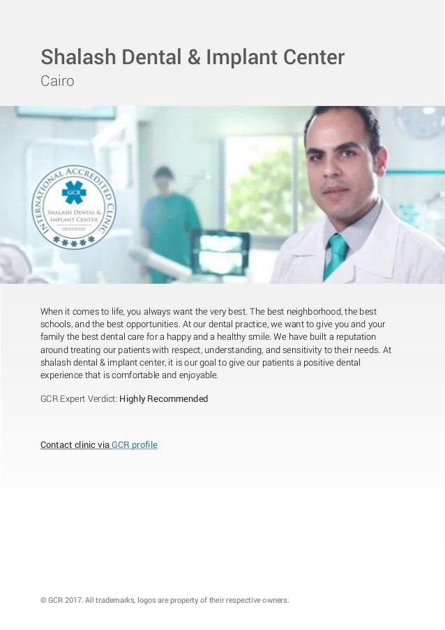 EGYPT TOP 10 Dental Clinics in 2017