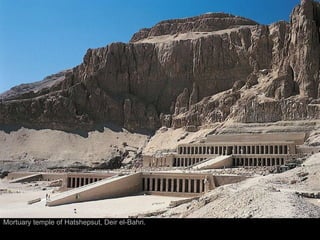 Mortuary temple of Hatshepsut, Deir el-Bahri. 