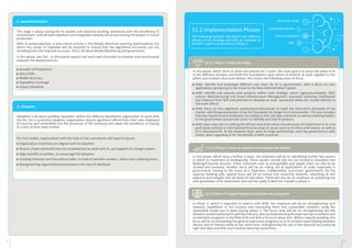 ii. Operationalization
This stage is about having the AI models and solutions working seamlessly with the beneficiary IT
environment, with all data ingestions and integration already setup and moving the project in actual
production.
With AI postproduction, a very critical activity is the MLOps (Machine Learning Optimization). For
which the center of Expertise will be required to ensure that the algorithms accuracies are not
deviating from the required accuracy. This is all about Model Monitoring and governance.
In this phase, the CoE , or third party experts will work with the entity to monitor and continuously
evaluate the deployment for:
Number of Predictions
Data Drifts
Model Accuracy
Population Coverage
Impact delivered
iii. Adoption
Adoption is all about building capacities, within the different beneficiary organization to work with
the AIs. For a successful adoption, organization require significant efforts from their side. Deployed
AI must be well embedded into the processes of the company and adapt the workforce on having
AI a part of their daily routine.
For that matter, organizations with the help of CoE consultants will need to assure:
Organization incentives are aligned with AI adoption
How to create and build internal competencies to work with AI, and appoint AI change Leaders
Align benefits to entities, to encourage full adoption
Creating Seminars and Educational talks, on how AI benefits workers, rather than replacing them
Reengineering organizational processes to the new AI deployed
0
1
1
0
0
1
0
1
0
1
1
0
1
1
0
0
1
0
1
0
1
1
0
1
1
0
0
1
0
1
0
1
1
0
1
1
0
0
1
0
1
0
1
1
0
1
1
0
0
1
0
1
0
1
1
0
1
1
0
0
1
0
1
0
1
1
Prove the Value
Expand the Market
Focus on Research
EPE
11.2 Implementation Phases
The following sections will explain the different
phases of the strategy and offer an example of
the EPE model as it pertains to Phase 1.
11.2.1 Phase 1: Prove the Value
11.2.2 Phase 2: Focus on Research and Expand the Market
11.2.3 Phase 3: Expand Research and Grow the Ecosystem
In this phase, which starts in 2020 and extends for 3 years, the main goal is to prove the value of AI
in the different domains and build the foundations upon which to build AI at scale. Applied to the
pillars and enablers discussed before, this means the following areas of focus:
AI4G: identify and prototype different use cases for AI in government, with a focus on new
applications pertaining to the move to the New Administrative Capital.
AI4D: identify and execute pilot projects within each strategic sector (agriculture/water, NLP/
culture, Manufacturing and Smart Infrastructure Management, economic planning, healthcare)
and measure their ROI and potential to develop at scale. Successful pilots are moved directly to
full-scale rollout.
AI4H: focus on two segments: graduates/professionals to meet the short-term demands of the
market, and the general public to lay the foundation for longer term AI education. This also includes
training of government employees according to their job type and level, as well as enabling leaders
in the government and private sector to identify and lead AI projects.
AI4X: play a key role in unifying the African and Arab voices around issues of importance in AI, and
participate actively in international fora focusing on issues such as AI ethics and impact, as well as
AI in development. At the bilateral level, work to forge partnerships with key governments with
similar plans regarding AI for the benefit of both countries.
In this phase, which lasts a further 3 years, the emphasis will be on identifying further key sectors
in which to implement AI strategically. These sectors include but are not limited to Education and
Banking/Financial Services. Other industries such as energy/O&G and supply chain are also to be
studied and assessed. Another focus will be on rolling out AI applications at scale, especially in
government, moving to the vision of a ‘Paperless, Collaborative, and Smart’ government. On the
capacity building side, special focus will be on school and university students, absorbing AI and
adjacent technologies into all levels of education. There will also be an emphasis on preparing the
next generation of AI researchers who will be ready to feed the market in phase 3.
In Phase 3, which is expected to extend until 2030, the emphasis will be on strengthening core
research capabilities in the country and translating them into sustainable solutions using the
repeatable model put in place during phase 2. The focus here will be on strengthening the link
between academia/research and the industry, also by implementing focused startup incubation and
acceleration programs in the field of AI and with a focus on deep tech. Within capacity building, the
focus will be on completing the general awareness programs so as to achieve equal footing between
literacy and AI literacy while at the same time, strengthening the top of the pyramid by producing
high-end data scientists and machine learning researchers.
59 60
 