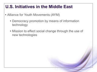 Movement for Democratic Change in Egypt Slide 14