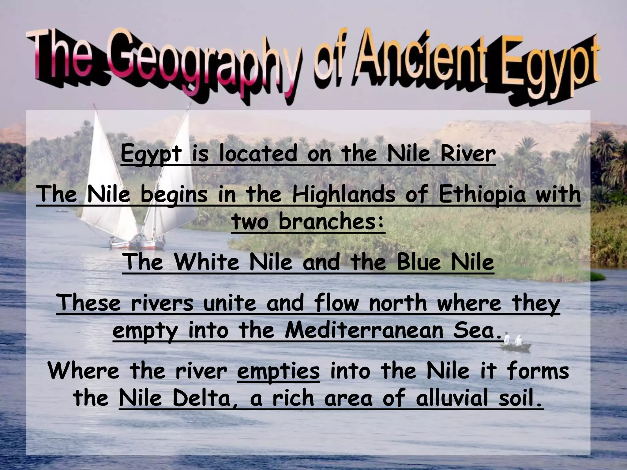 Egypt: The Nile Civilization | PPT