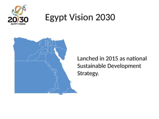 Sustainable Development and Egypt's Vision 2030: Pathways to a Balanced ...