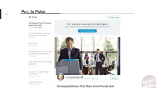 49
Post to Pulse
 
