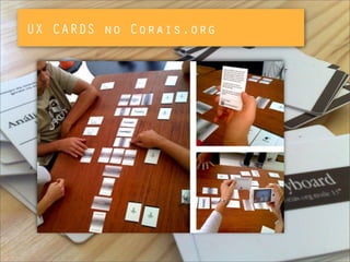 UX CARDS no Corais.org
 