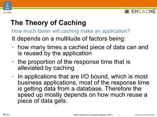Ehcache Architecture, Features And Usage Patterns