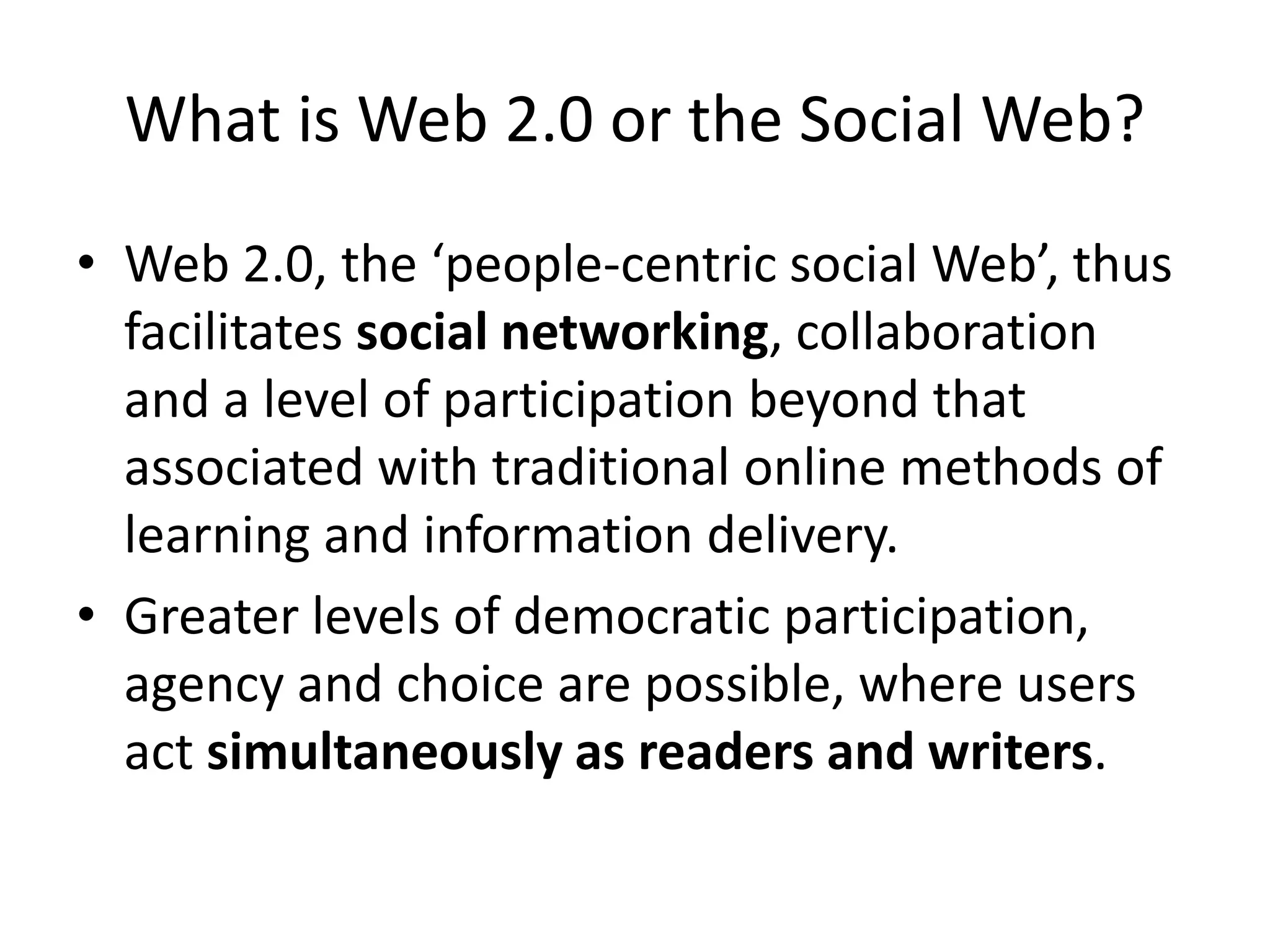 e-Health and the Social Web ("Web 2.0")/the 3-D Web: Looking to the future with sociable technologies and social software