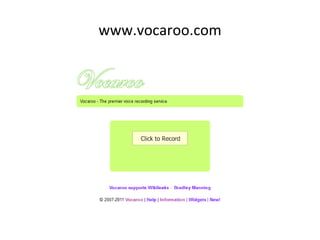 www.vocaroo.com 