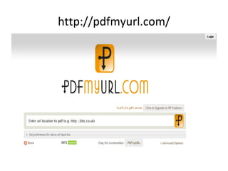 http://pdfmyurl.com/ 