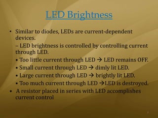 Led physics | PPTX