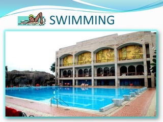 SWIMMING
 