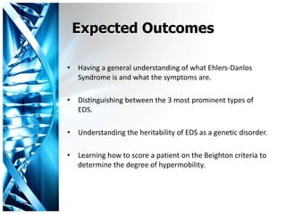 Ehlers-Danlos Syndrome & Hypermobility | PPTX