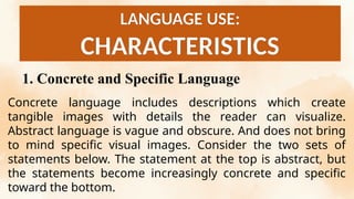 Reading-and-writing Properties of a well-written text | PPTX