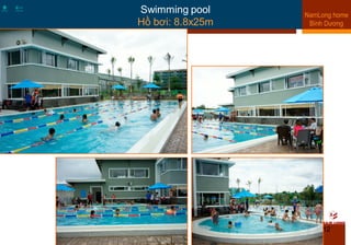 12
Swimming pool
Hồ bơi: 8.8x25m
 
 