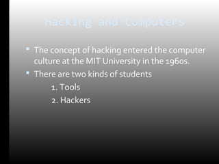Introduction To Ethical Hacking | PPT