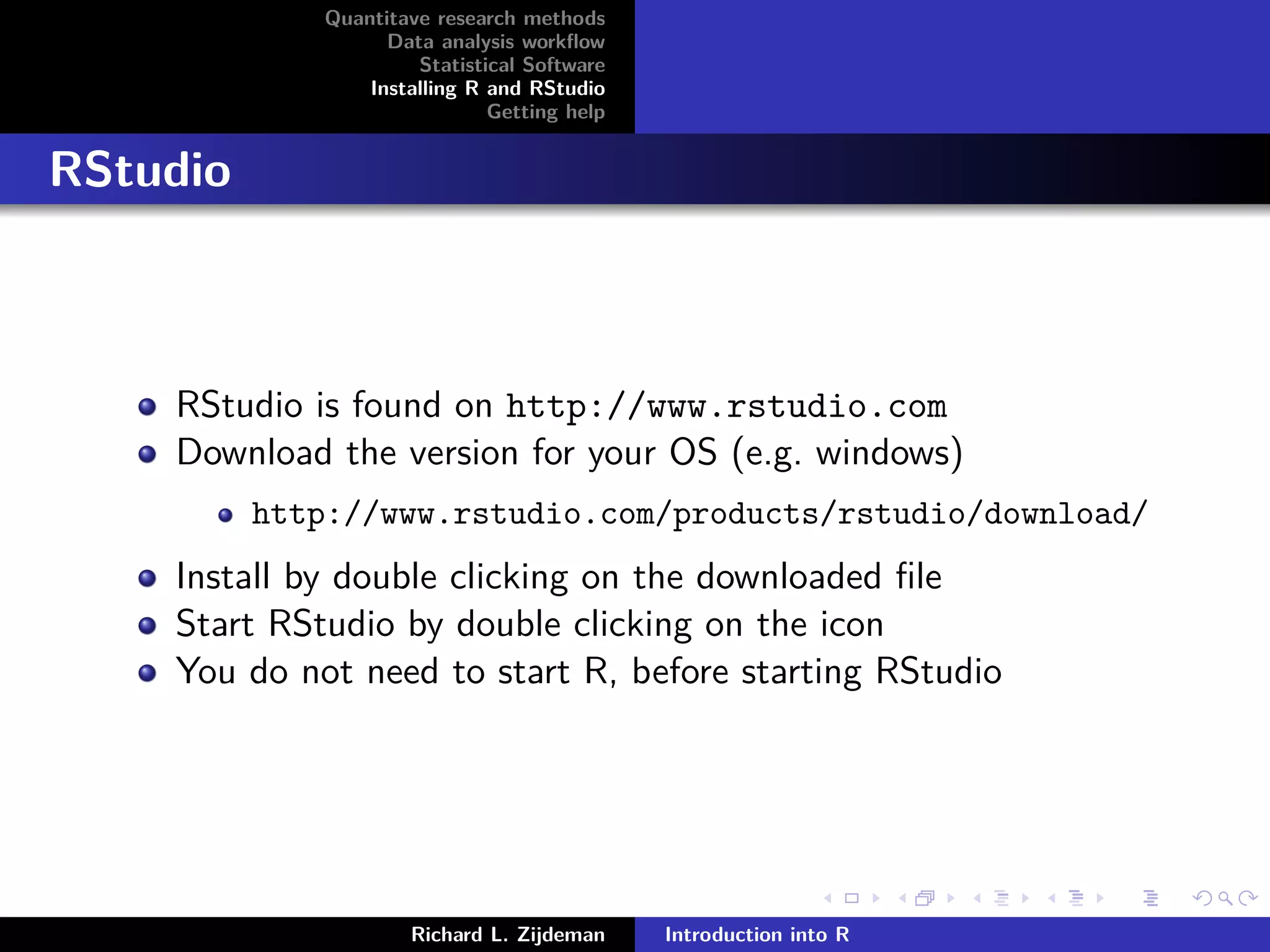 Basic introduction into R | PPT