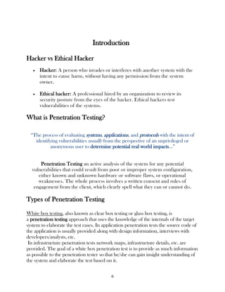 Vulnerability Assessment and Penetration Testing Report | PDF