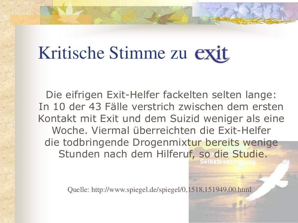 Ehrfurcht vor dem Leben