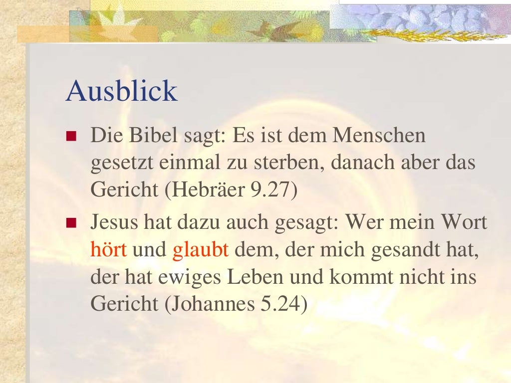 Ehrfurcht vor dem Leben