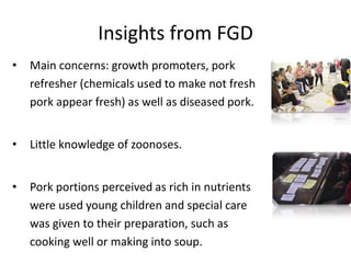 Rapid integrated assessment of food safety related to pork in Vietnam: A consumer perspective
