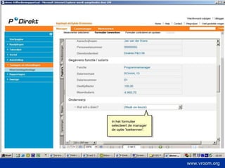 P-direkt voorbeelden