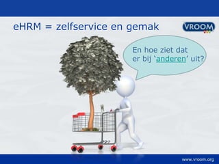 eHRM = zelfservice en gemakEn hoe ziet dat er bij ‘anderen’ uit?