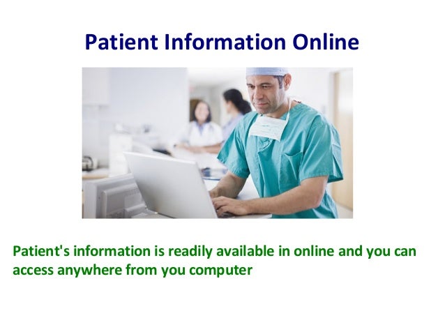 Accessing Your Medical Records Online Accessing Your Medical Records Online