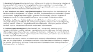 EHR Software Solutions: Revolutionizing Healthcare Data Management | PDF