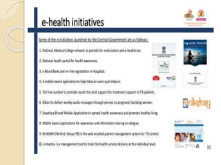 Conclusion
 1. The global eHealth market is estimated at US $310 billion by
2022, and is growing on every continent.
 2....