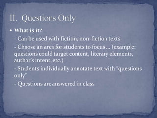 Recognize the features of different literary genres