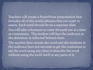 What does it look like?PiercyII.  Questions Only