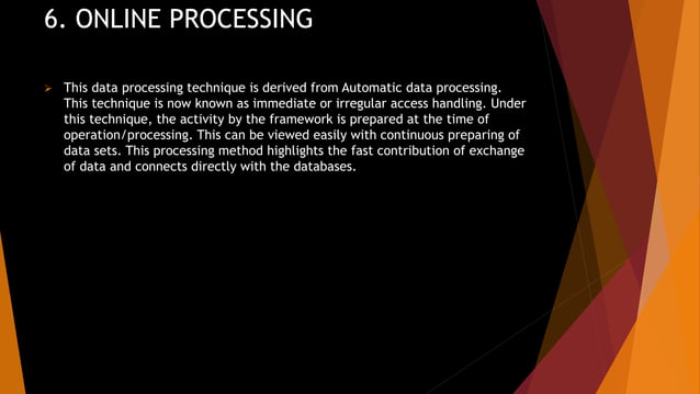 Data Processing and its Types | PPTX
