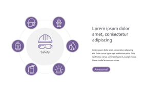 EHS PowerPoint template for training | PPTX
