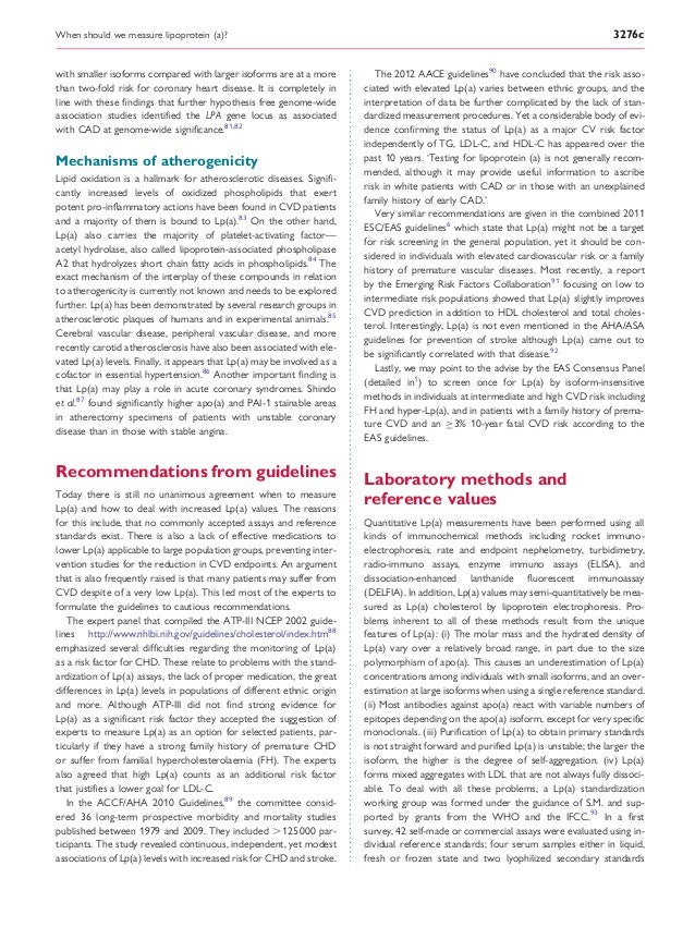 When Should We Measure Lipoprotein A
