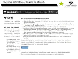 Kazetaritza partehartzailea. Garapena eta adibideak. 
 