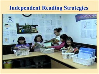 Independent Reading Strategies 
