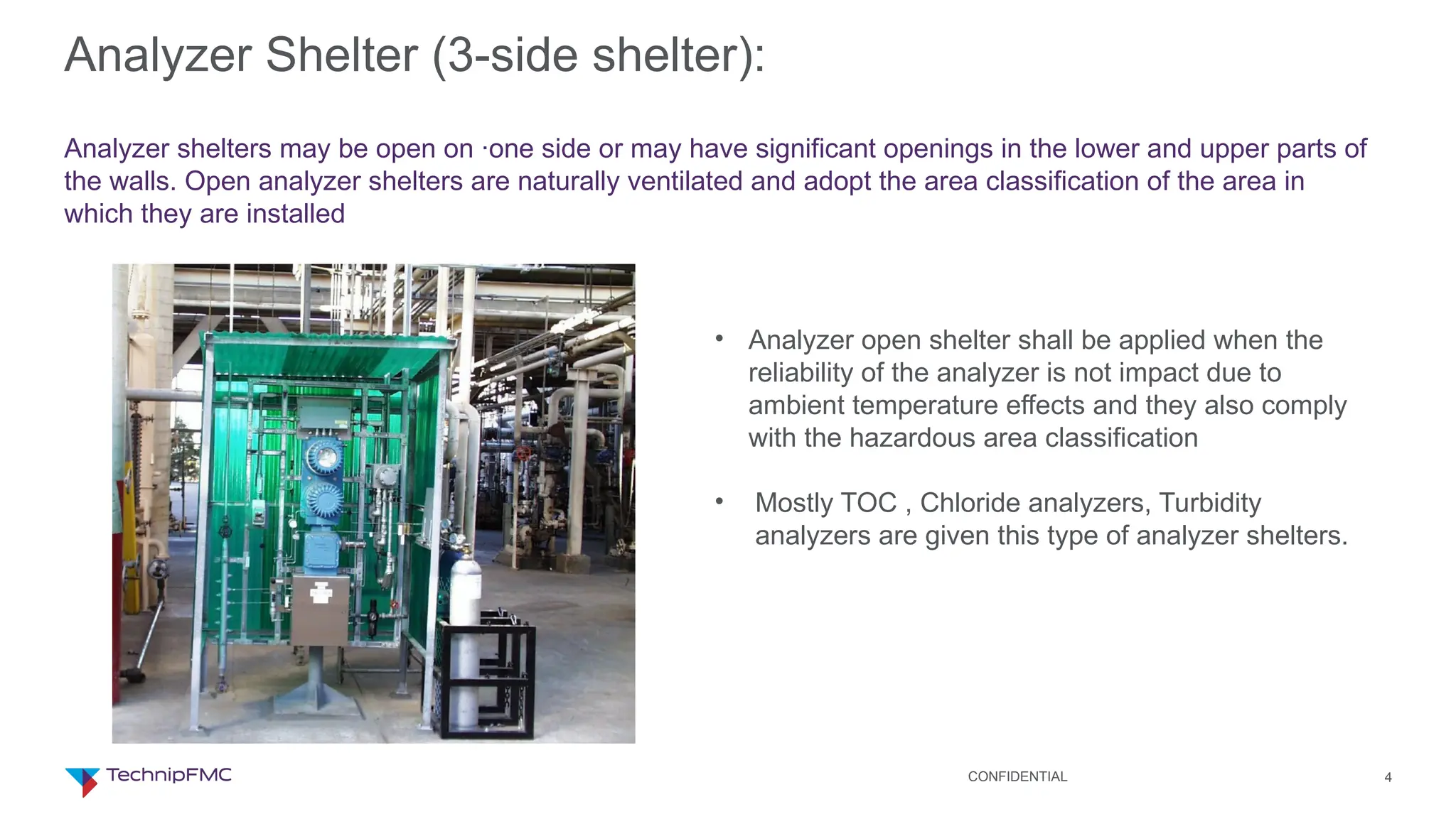 EI-Analyser shelter and type of cabinets | PPTX