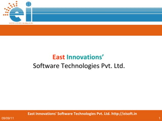 East   Innovations’   Software Technologies Pvt. Ltd. 