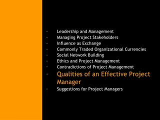 Project management week 6