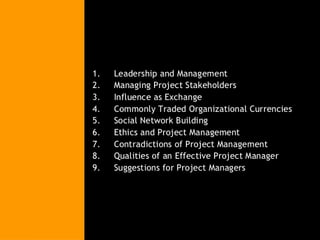 Project management week 6