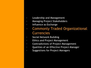 Project management week 6